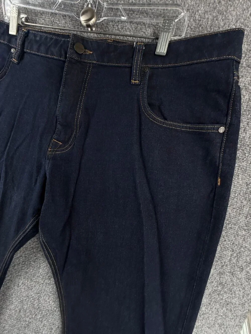 Tecovas Ranch Wear Western Jean Straight Dark Blue 40x34 Cowboy EUC